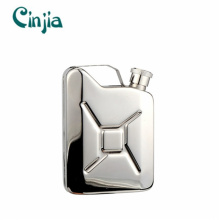 Stainless Steel Gift Embossing portable Wine Hip Flask